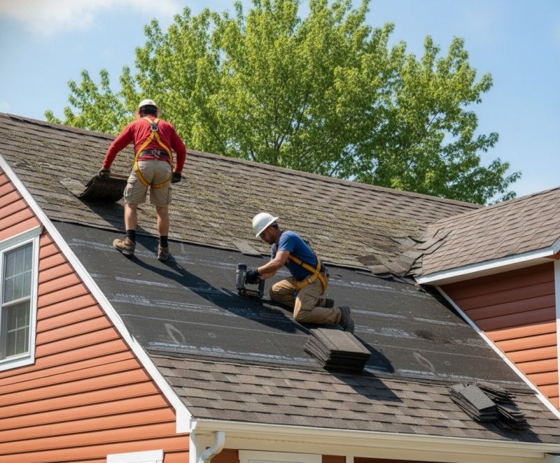 Asphalt Roof Replacement in Fredericksburg, VA